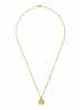 Gemshine Kette mit Anhänger Horoskop Sternzeichen Pisces Fische in gold coloured