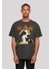 F4NT4STIC Oversize T-Shirt Def Leppard Hysteria in schwarz