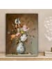 OnlyWow Leinwand Bilder Blumenvase