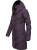 ragwear Steppmantel Natalka Cosy in Plum