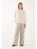 More & More romantische, feminine Rüschenbluse in white