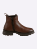 Andrea Conti Stiefelette in cognac