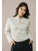 Mart Visser Caroline Tensen Bluse mit Flussmuster, Off-White/Schwarz