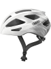 ABUS Fahrradhelm Macator in white silver