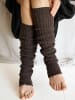 Moshi Moshi Mind Sonstiges legwarmers in brown melange