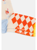 DillySocks Socken Summer Snacks in Rot Türkis Petrol Orange Beige
