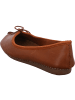 Clarks Ballerina in braun