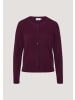 Hessnatur Strickjacke in bordeaux