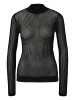 comma Strickpullover langarm in Schwarz