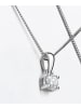 Diamant L'éternel Halskette aus 585 Weißgold mit 0.15 Karat Diamant