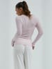 Seamless Basic Top Cotton in Pale Rose