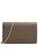 Seidenfelt Eiby - Clutch 21 cm (black) in khaki green