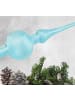 JACK Christbaumspitze Eislack 28cm Glas Matt Emaille in Himmelblau Eislack