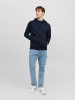 Jack & Jones Hoodie Kapuzen Pullover JJEBRADLEY in Navy