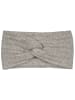 styleBREAKER Strick Stirnband in Hellgrau