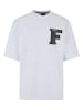 FUBU T-Shirts in white/black
