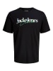 JACK & JONES PLUS T-shirt in Black