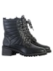 Divine Factory Schnürstiefel Schwarz