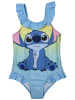 Lilo & Stitch Disney Lilo & Stitch Badeanzug mit Rüschen Schwimmanzug in blau