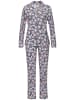 VIVANCE DREAMS Pyjama in rosa-blau
