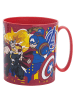 MARVEL Avengers Becher Mikrowellengeeigneter Kunststoffbecher 390ml