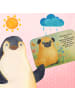 Mr. & Mrs. Panda Duschmatte Mops Design mit Spruch in Weiß