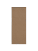 Beliani Wandspiegel DRAVEIL in Schwarz - (W) 50 x (H) 130 x (L) 2 cm Horizontal