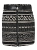 KOROSHI KURZER SKIRT in SCHWARZ