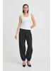 Pulz Hose PZJILL Relaxed fit in Black denim
