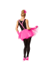 tectake Tutu mit Gummizug und Satinunterrock, pink