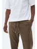Matinique Casual Hose MALinen Gerade Passform in Brown Soil