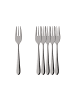 Villeroy & Boch 6er Set Kuchengabel Oscar in Edelstahl 15,8 cm in edelstahl