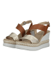 Nero Giardini Sandalen in Braun/Gold