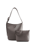 Guess Meridian II Schultertasche 30 cm in dark taupe