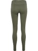 Hummel Hummel Leggings Hmlpulse Multisport Damen in DUSTY OLIVE