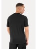 SMILODOX T-Shirt Basic Davren in Schwarz