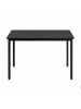 VASAGLE Esstisch Barnet in Schwarz - (B)110 x (H)77 x (T)70 cm