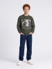 Petrol Industries forgebrook Sweatshirt mit Grafik-Print in Grau