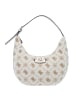 Guess Neda Schultertasche 36 cm in off white logo