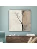 OnlyWow Leinwand Bilder Taupe