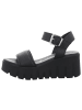Tamaris Keilsandalette in schwarz