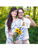 Mr. & Mrs. Panda Deko Schild Otter Blumenstrauß mit Spruch in Transparent
