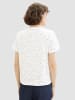 Tom Tailor Shirt 2er-Set Rundhals Kurzarm T-Shirt mit Print in Weiß-Dunkelblau