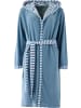REDBEST Leichtfrottier Bademantel Tracy in blau