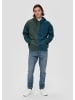 QS Sweatshirt in 6765_petrol