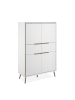 CALICOSY Sideboard ARONA in Eichenholz - (W) 90  x (H) 140  x (L) 38  cm