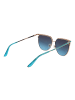Guess Damen Sonnenbrillen Katzenauge Gold