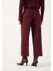 More & More verkürzte, weite Hose in pomegranate red