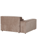 Beliani Chaiselongue HELLNAR in Braun - (W) 102 x (H) 70 x (L) 176 cm rechtsseitig