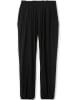 sheego Jerseyhose in schwarz